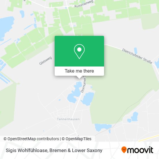 Sigis Wohlfühloase map