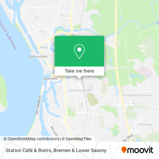 Station Café & Bistro map