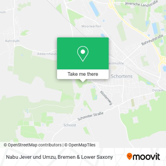 Nabu Jever und Umzu map