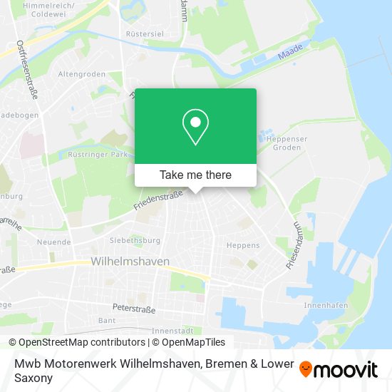 Карта Mwb Motorenwerk Wilhelmshaven