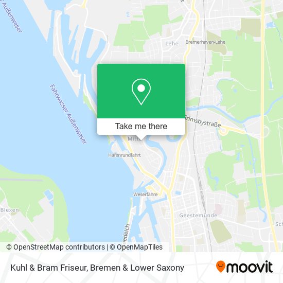 Kuhl & Bram Friseur map