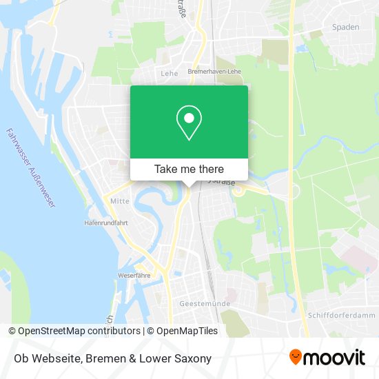 Ob Webseite map