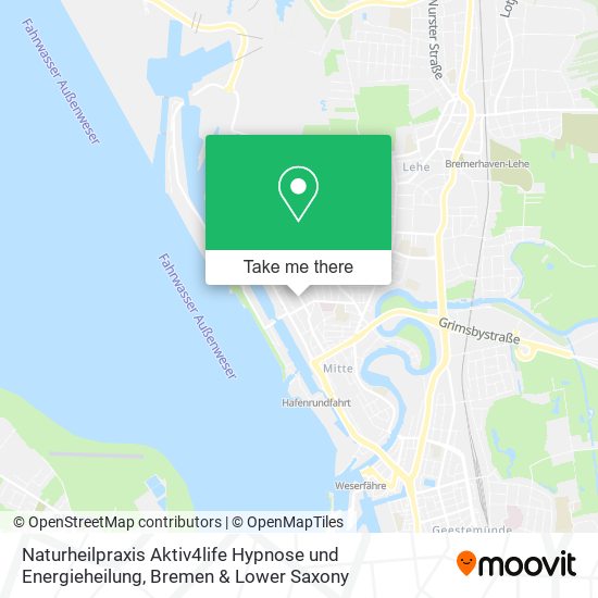 Naturheilpraxis Aktiv4life Hypnose und Energieheilung map