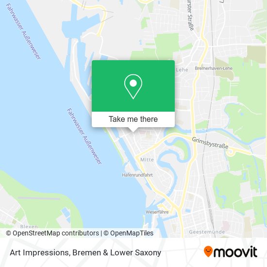 Art Impressions map