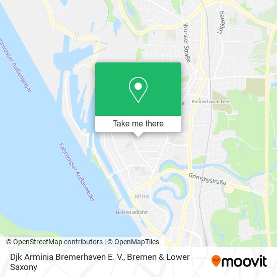 Djk Arminia Bremerhaven E. V. map