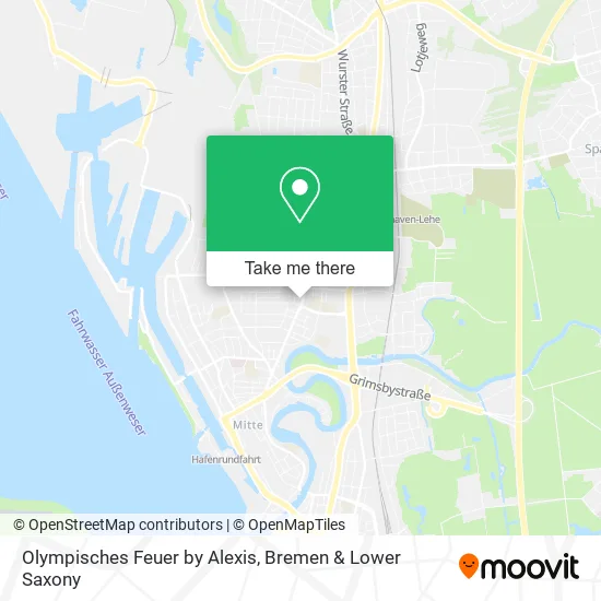 Карта Olympisches Feuer by Alexis