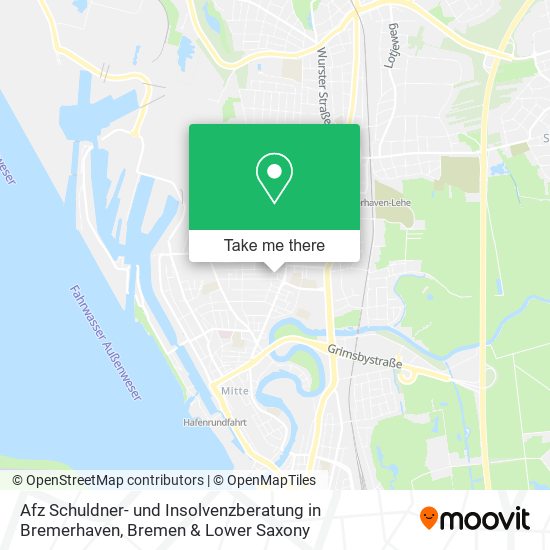 Afz Schuldner- und Insolvenzberatung in Bremerhaven map