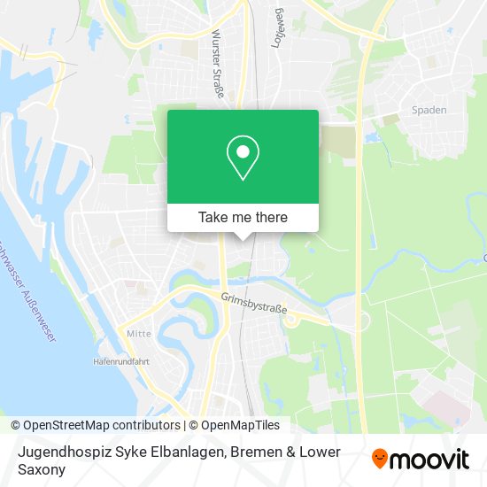 Jugendhospiz Syke Elbanlagen map