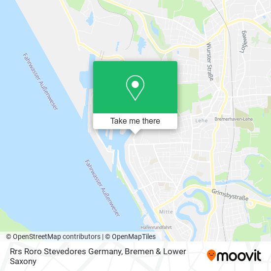 Rrs Roro Stevedores Germany map