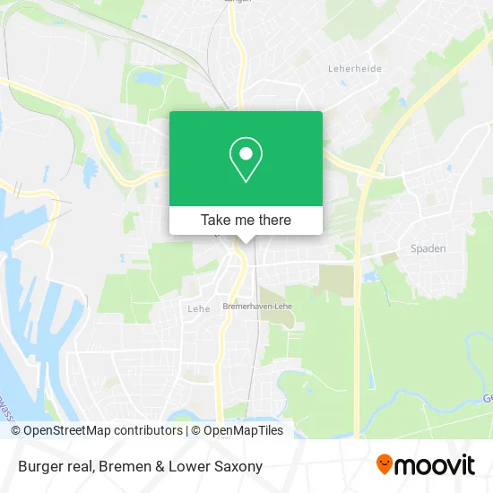 Карта Burger real