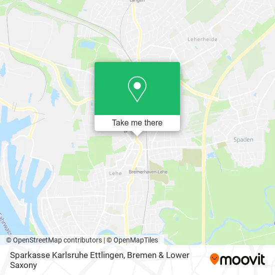 Карта Sparkasse Karlsruhe Ettlingen