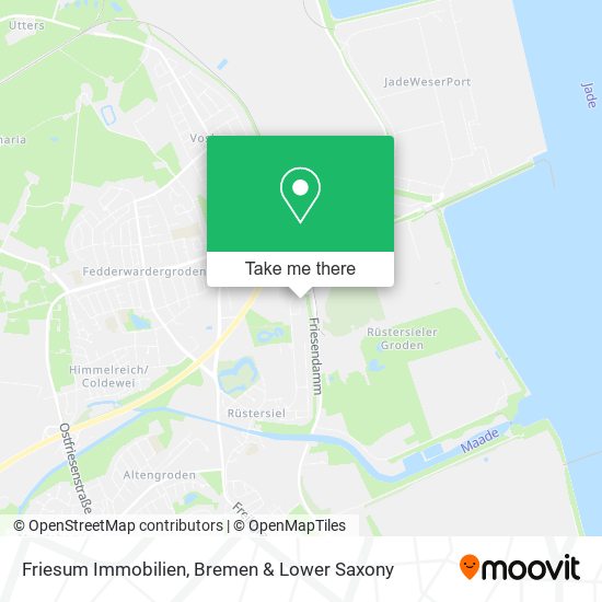 Friesum Immobilien map