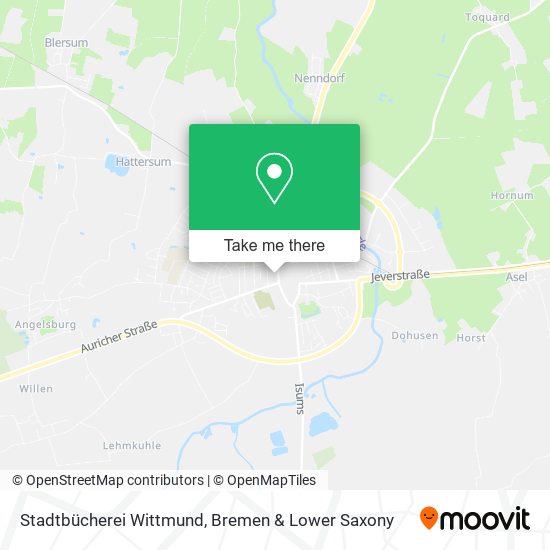 Stadtbücherei Wittmund map