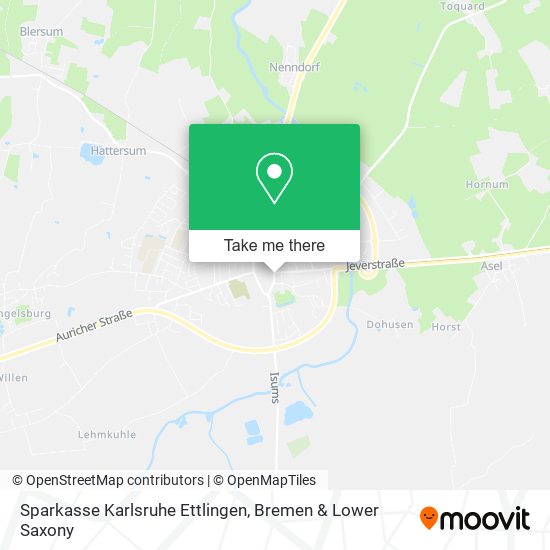 Sparkasse Karlsruhe Ettlingen map