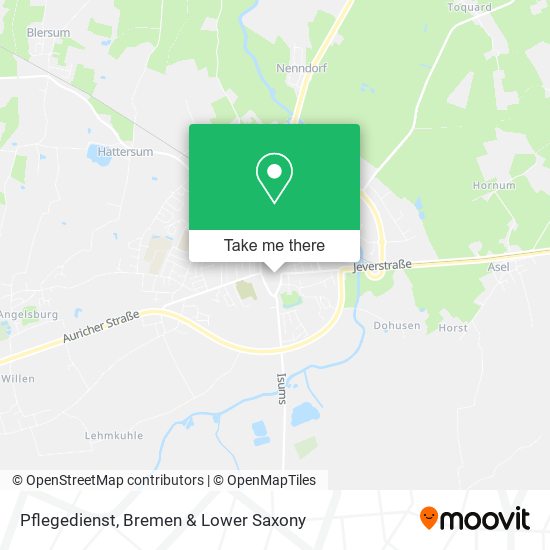 Pflegedienst map