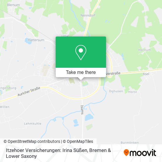 Itzehoer Versicherungen: Irina Süßen map