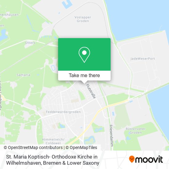 St. Maria Koptisch- Orthodoxe Kirche in Wilhelmshaven map