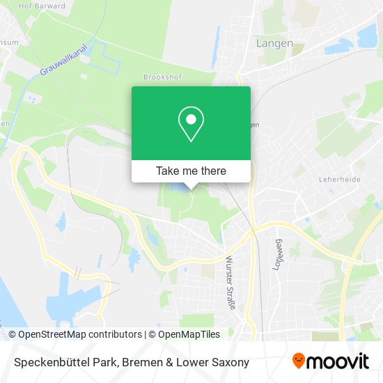 Speckenbüttel Park map