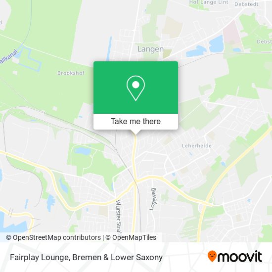 Fairplay Lounge map