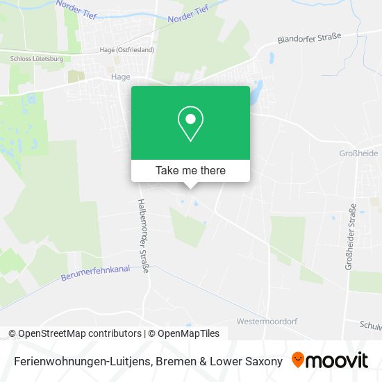 Ferienwohnungen-Luitjens map