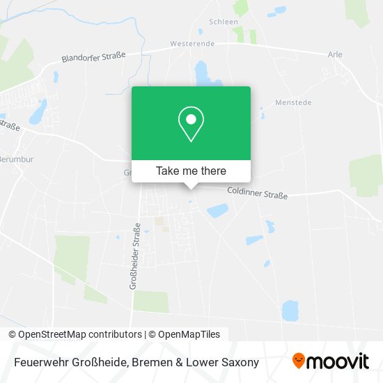 Feuerwehr Großheide map