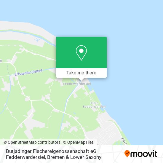 Butjadinger Fischereigenossenschaft eG Fedderwardersiel map