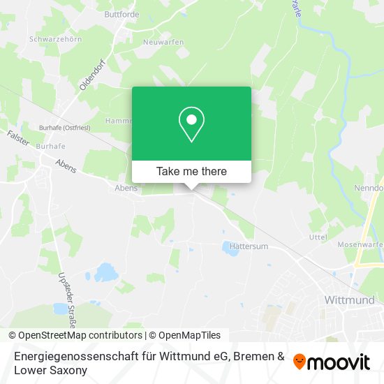 Energiegenossenschaft für Wittmund eG map