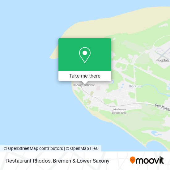 Restaurant Rhodos map