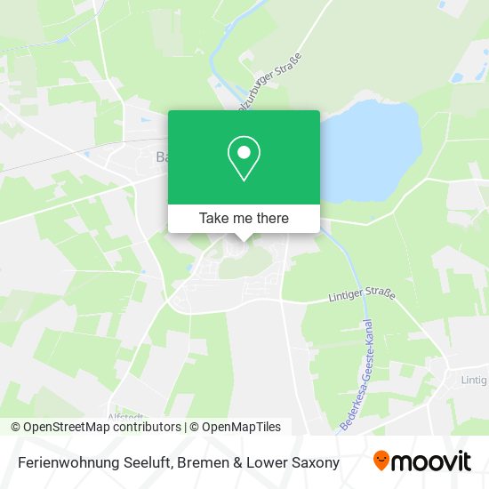 Ferienwohnung Seeluft map