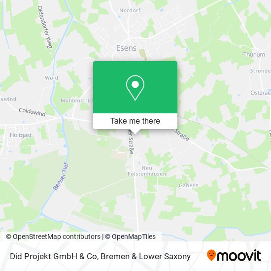 Did Projekt GmbH & Co map