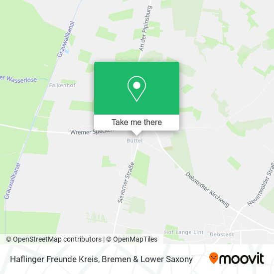 Haflinger Freunde Kreis map