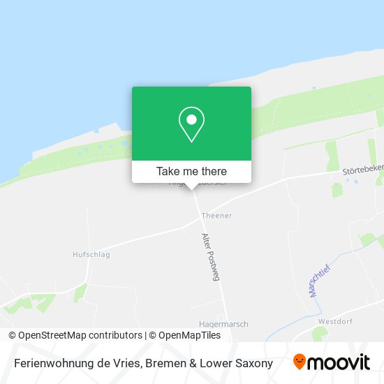 Ferienwohnung de Vries map