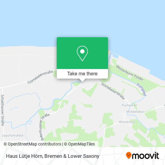 Haus Lütje Hörn map