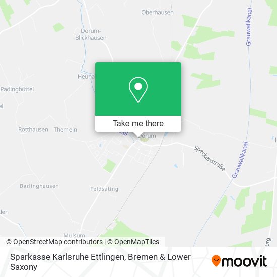 Sparkasse Karlsruhe Ettlingen map