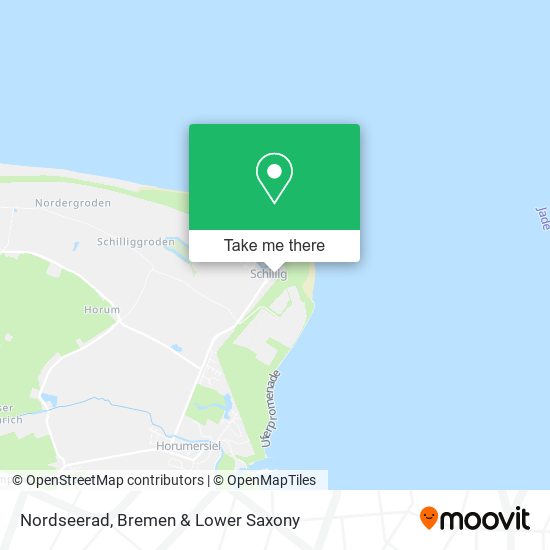Nordseerad map