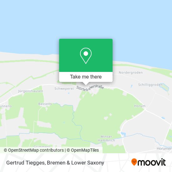 Gertrud Tiegges map