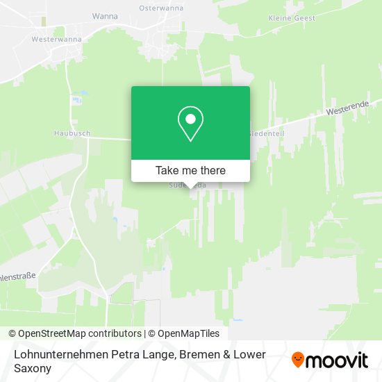 Lohnunternehmen Petra Lange map