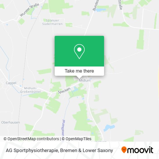 AG Sportphysiotherapie map