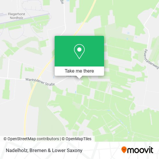 Nadelholz map