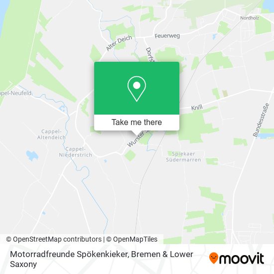 Motorradfreunde Spökenkieker map