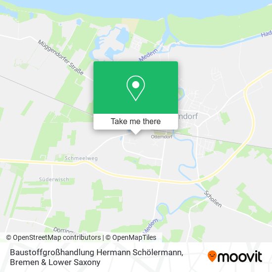 Baustoffgroßhandlung Hermann Schölermann map