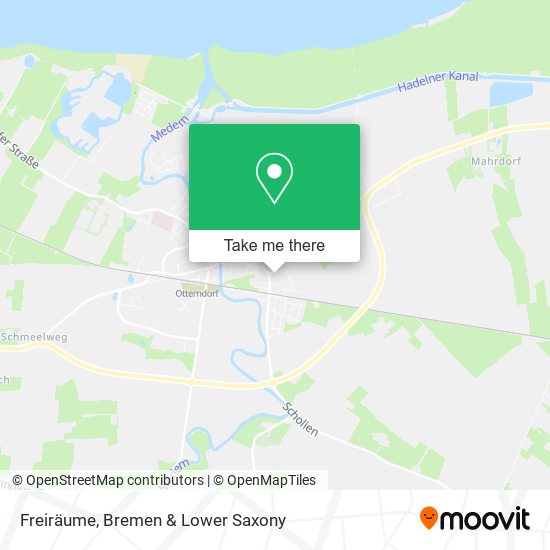 Freiräume map