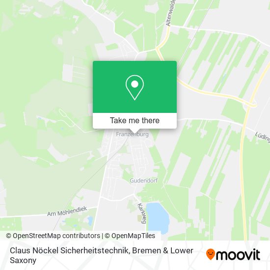 Claus Nöckel Sicherheitstechnik map