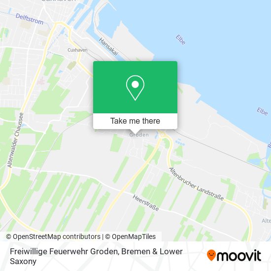 Freiwillige Feuerwehr Groden map