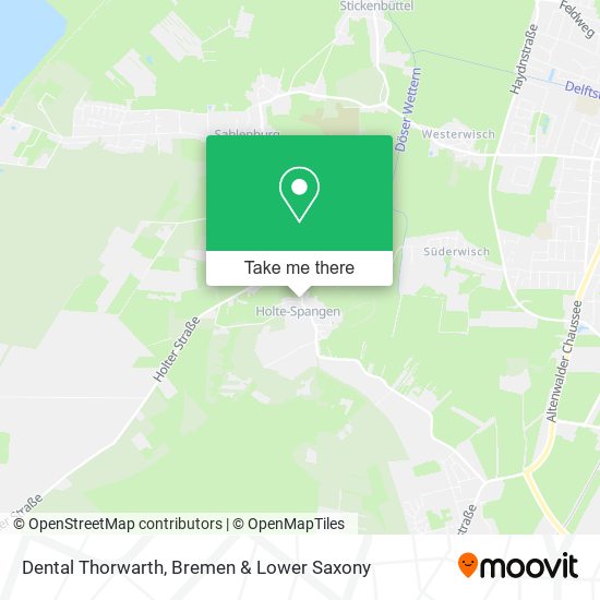 Dental Thorwarth map