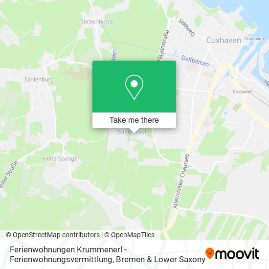Ferienwohnungen Krummenerl - Ferienwohnungsvermittlung map