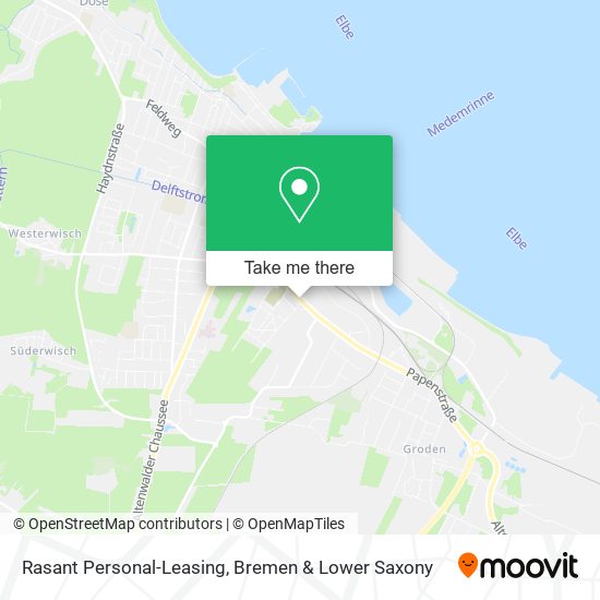 Rasant Personal-Leasing map