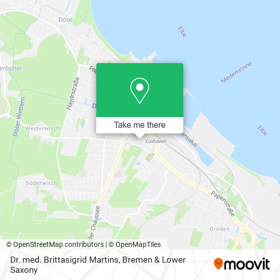 Dr. med. Brittasigrid Martins map