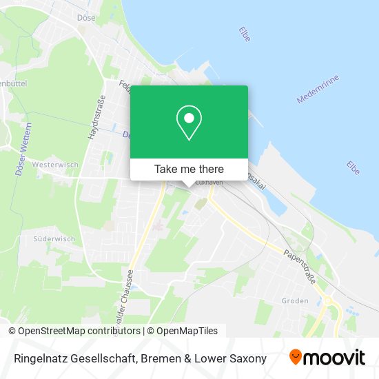 Ringelnatz Gesellschaft map