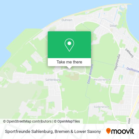 Sportfreunde Sahlenburg map